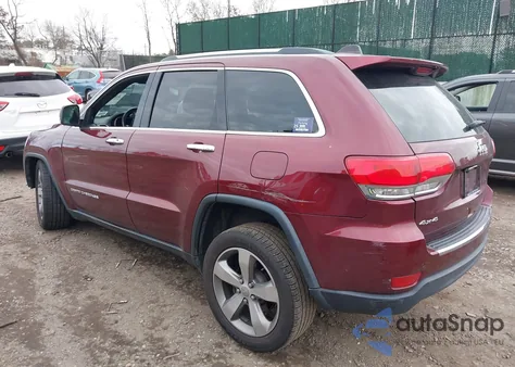 2016 Jeep Grand Cherokee Limited из США, поврежденный, VIN 1C4RJFBG8GC304395
